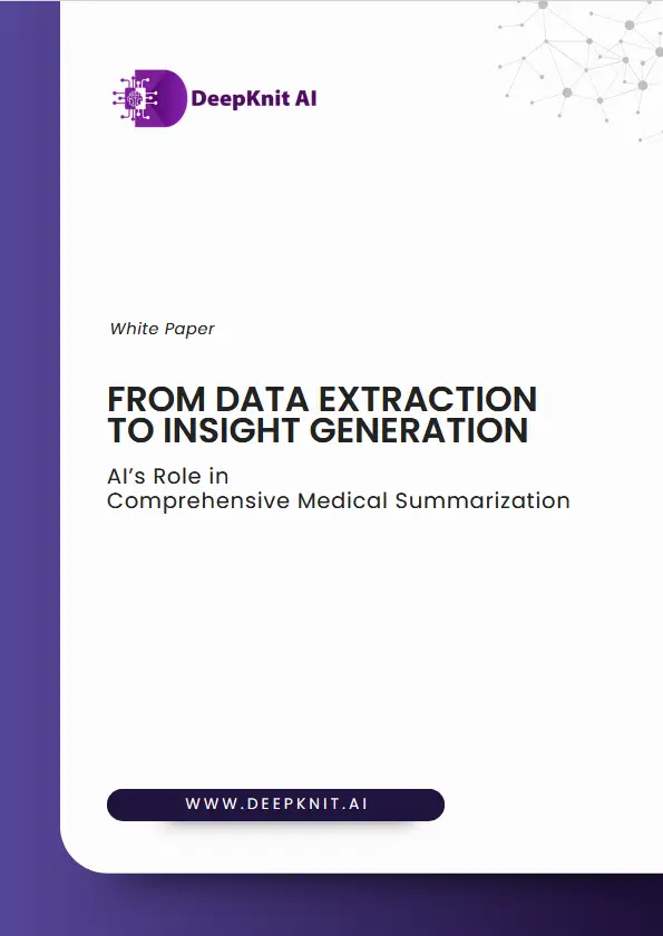 From Data Extraction to Insight Generation: AI's Role in Comprehensive Medical Summarization