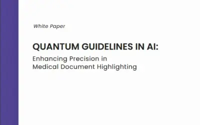 Quantum Guidelines in AI: Enhancing Precision in Medical Document Highlighting
