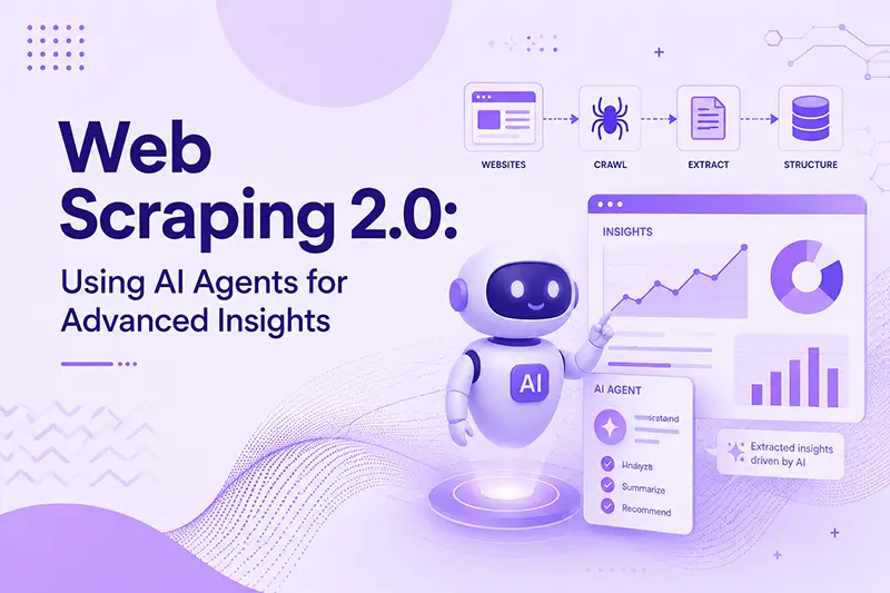 Web Scraping 2.0 Using AI Agents for Advanced Insights Web Scraping 2.0